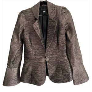 Jane Hamill Dress Silver Blazer